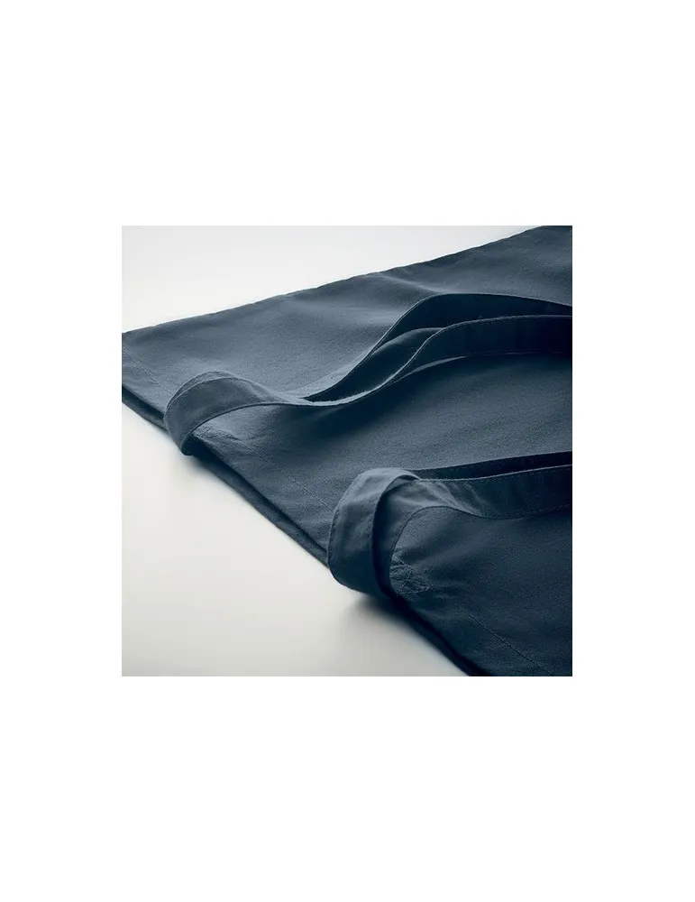 Sac shopping écologique en coton organique ZIMDE COLOUR Matières : polyester Couleurs : bleu accessoire événementiel unique