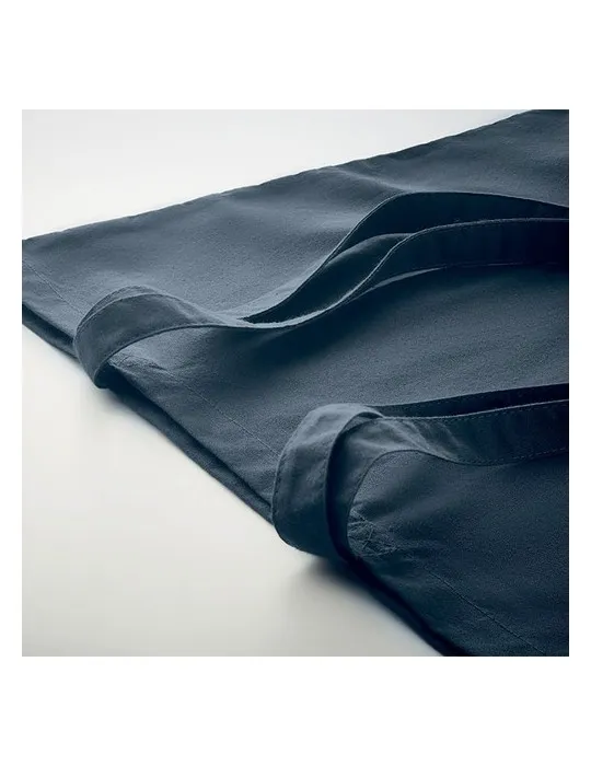 Sac shopping écologique en coton organique ZIMDE COLOUR Matières : polyester Couleurs : bleu accessoire événementiel unique