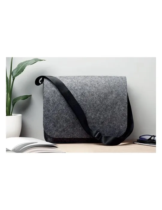 Sac Messager en Feutre RPET BAGLO - Élégance Écologique