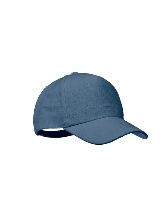 Casquette baseball écologique en chanvre personnalisée pas cher - NAIMA CAP Matières : polyester Couleurs : noir goodies publici