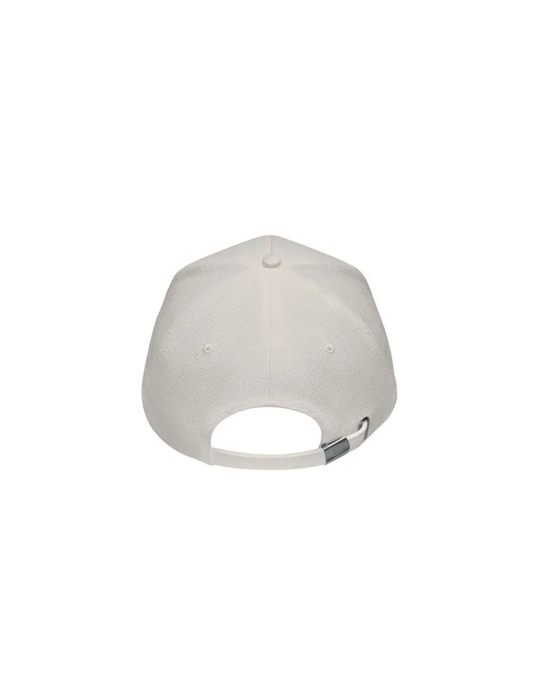 Casquette baseball écologique en chanvre personnalisée pas cher - NAIMA CAP Matières : pongée Couleurs : naturel livraison expre