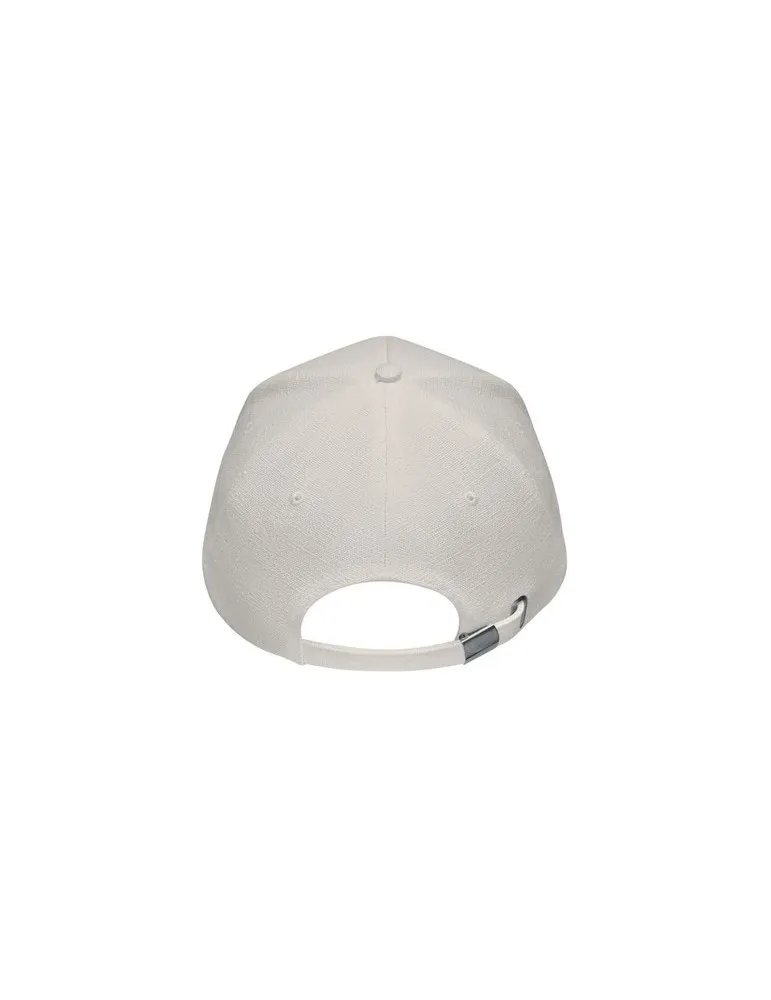 Casquette baseball écologique en chanvre personnalisée pas cher - NAIMA CAP Matières : pongée Couleurs : naturel goodies personn