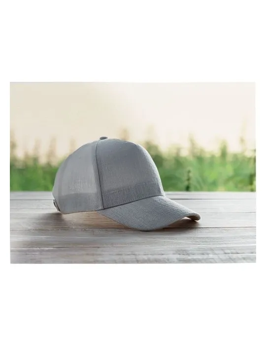 Casquette baseball écologique en chanvre personnalisée pas cher - NAIMA CAP Matières : bois goodies entreprise design