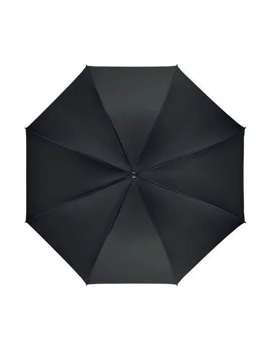 Parapluie publicitaire 27'' en pongée GRUSA Matières : bois impression haute définition