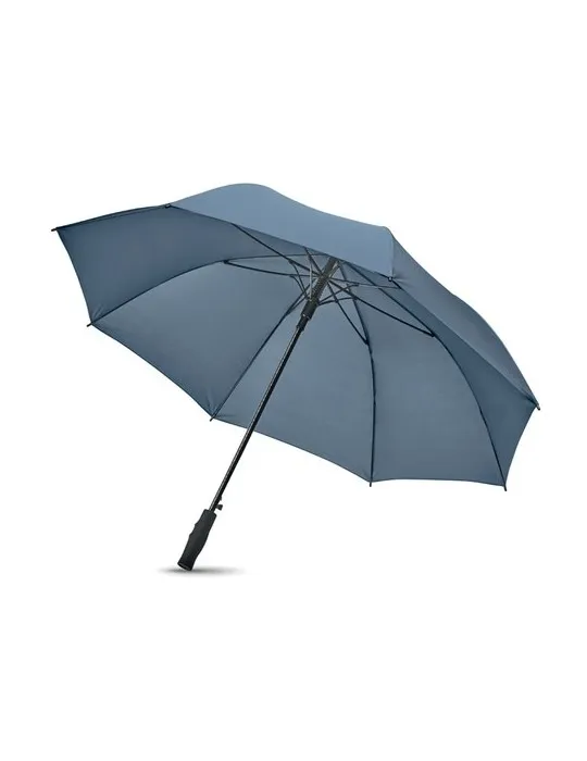Parapluie publicitaire 27'' en pongée GRUSA Couleurs : noir cadeau affaires élégant