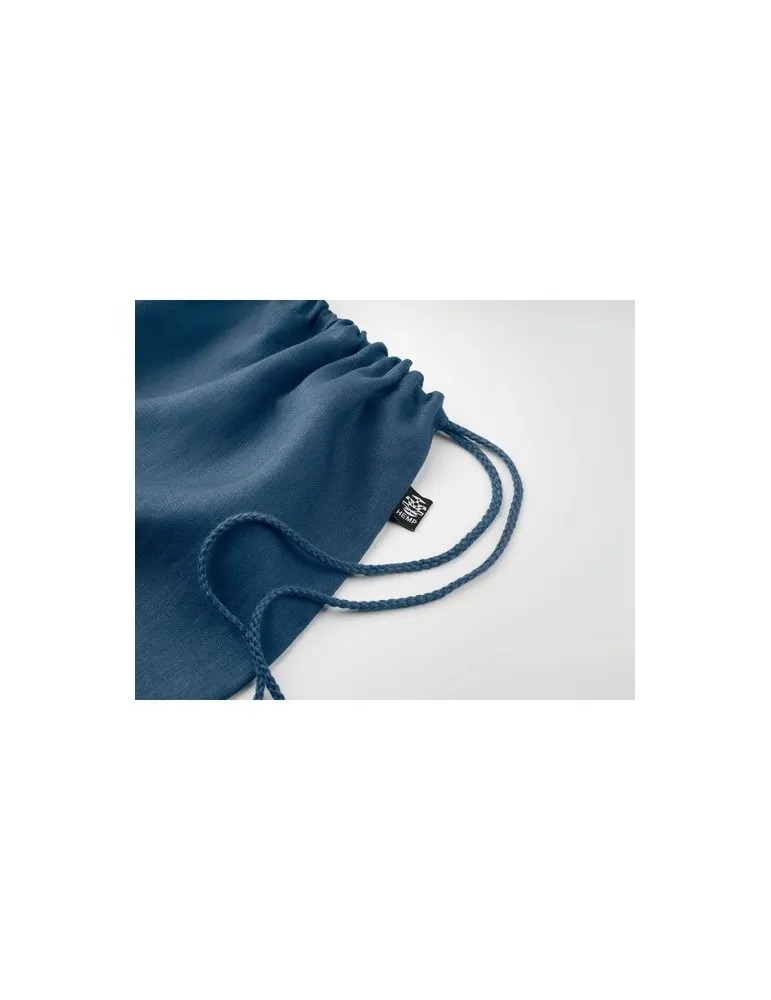 Sac à cordon écologique en chanvre personnalisé pas cher - NAIMA BAG Matières : verre livraison express 24h 48h