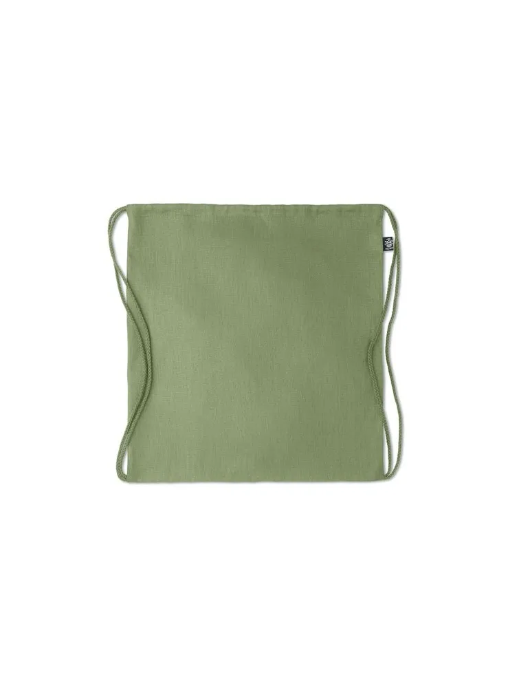 Sac à cordon écologique en chanvre personnalisé pas cher - NAIMA BAG Matières : bois impression haute définition