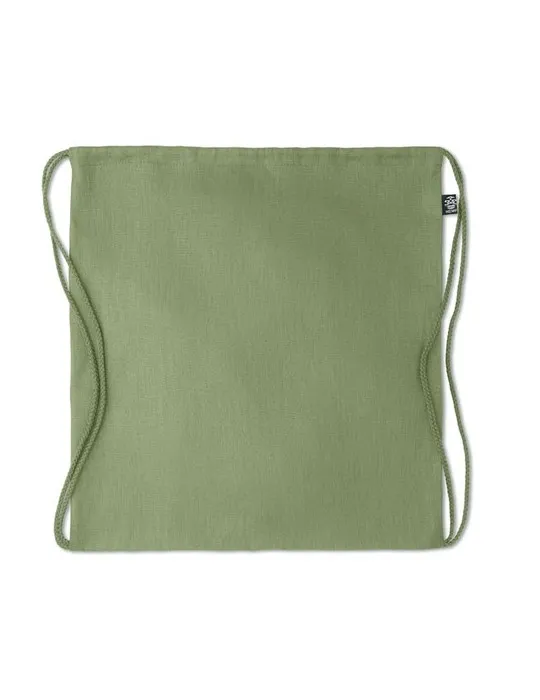 Sac à cordon écologique en chanvre personnalisé pas cher - NAIMA BAG Matières : bois impression haute définition