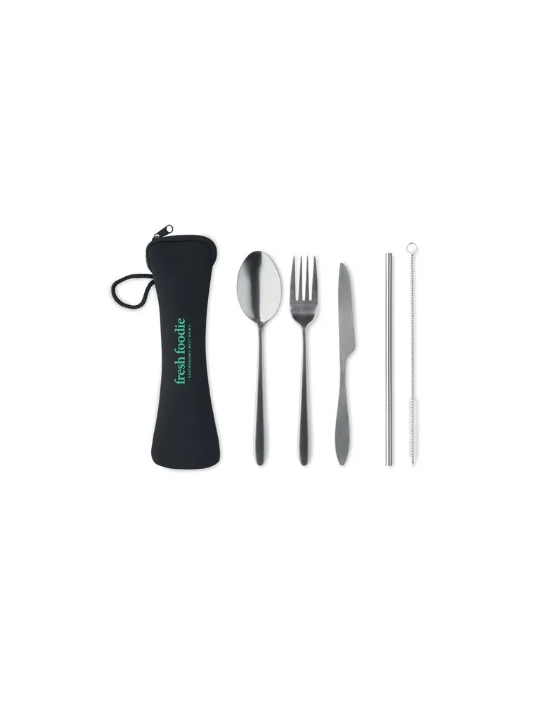 Couverts en Acier Inoxydable - Ensemble 5 pièces
