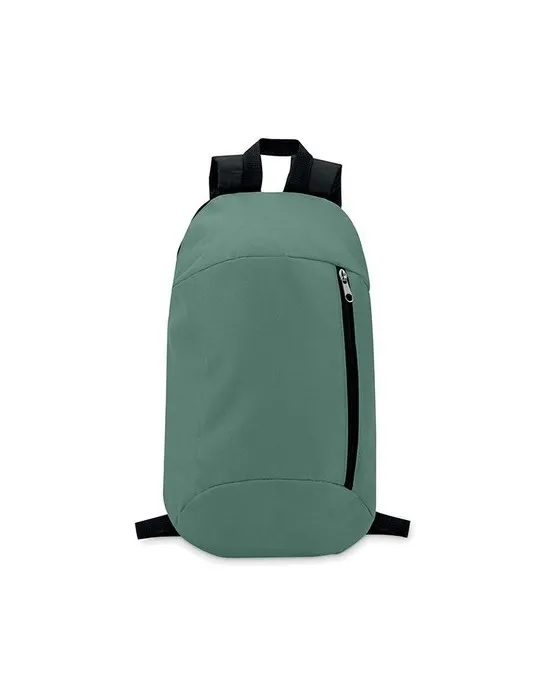 Sac à dos personnalisable écologique avec poche frontale - TIRANA Matières : polypropylène (PP) Couleurs : bleu marine cadeau en