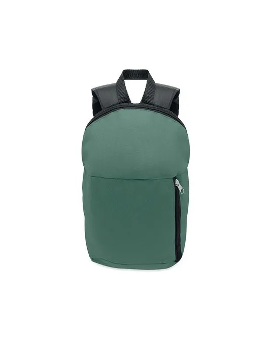 Sac à dos personnalisable écologique avec poche frontale - TIRANA Matières : polypropylène (PP) Couleurs : bleu marine cadeau af