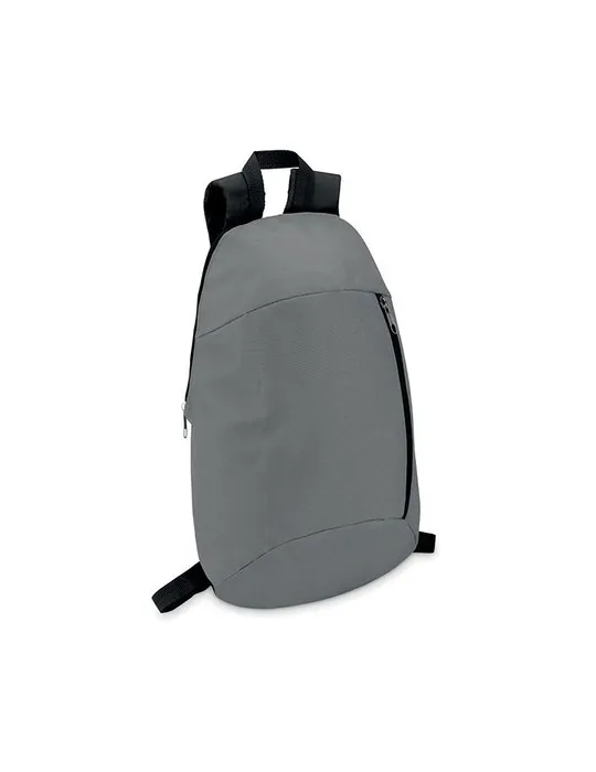 Sac à dos personnalisable écologique avec poche frontale - TIRANA Matières : polypropylène (PP) Couleurs : vert foncé cadeau col