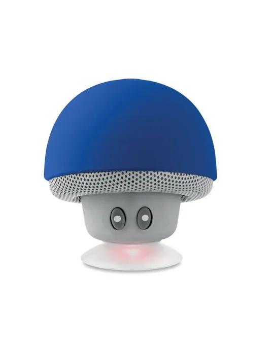 Haut-parleur sans fil pratique 3W personnalisé MUSHROOM Matières : EVA Couleurs : bleu marine