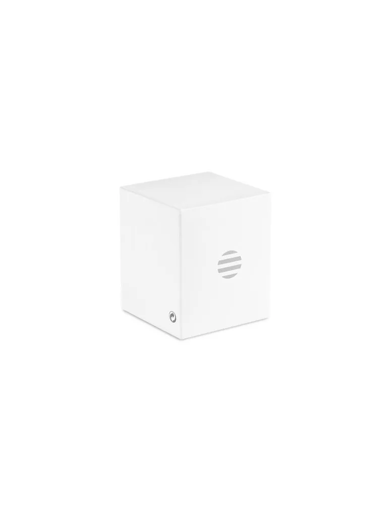 Haut-parleur sans fil pratique 3W personnalisé MUSHROOM Matières : EVA Couleurs : blanc livraison express 24h 48h