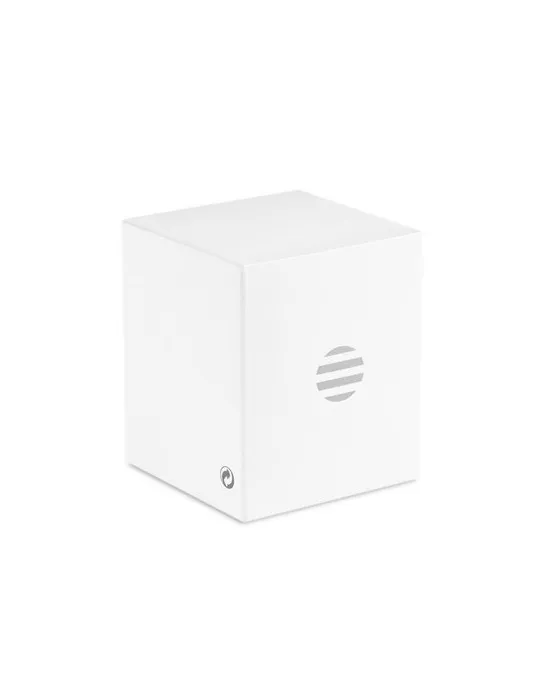 Haut-parleur sans fil pratique 3W personnalisé MUSHROOM Matières : EVA Couleurs : blanc livraison express 24h 48h