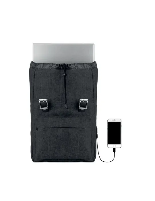 Sac à Dos Polyester 600D RIGA - Pratique et Élégant Personnalisé