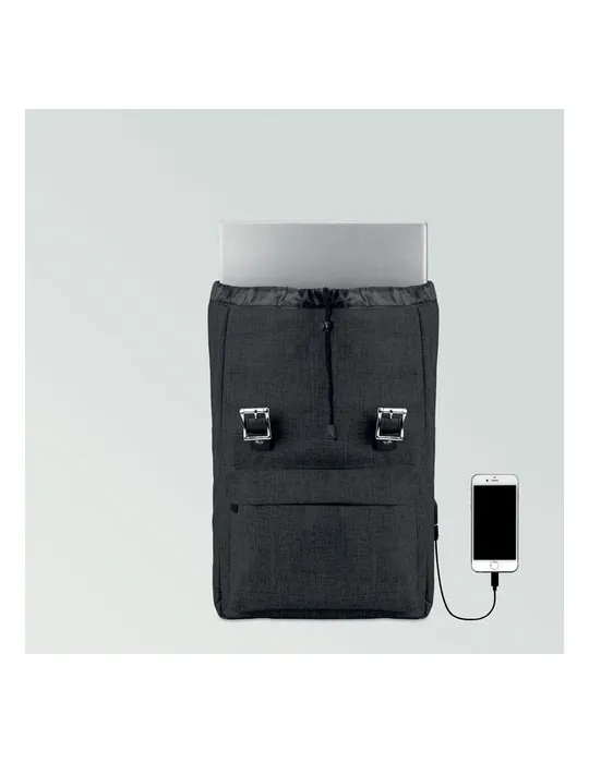 Sac à Dos Polyester 600D RIGA - Pratique et Élégant Personnalisé