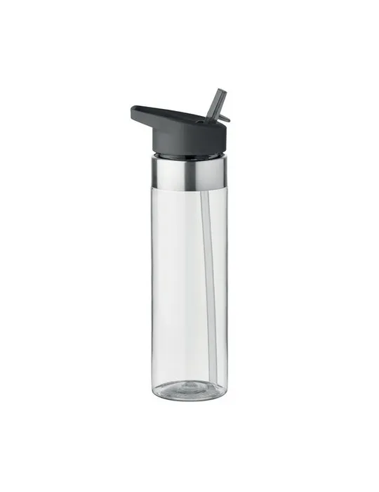 Gourde écologique en Tritan 650ml - SICILIA Matières : aluminium Couleurs : noir personnalisable avec votre logo