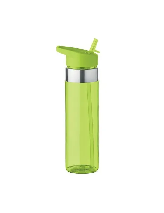 Gourde écologique en Tritan 650ml - SICILIA Matières : acier inoxydable Couleurs : titane cadeau entreprise pas cher