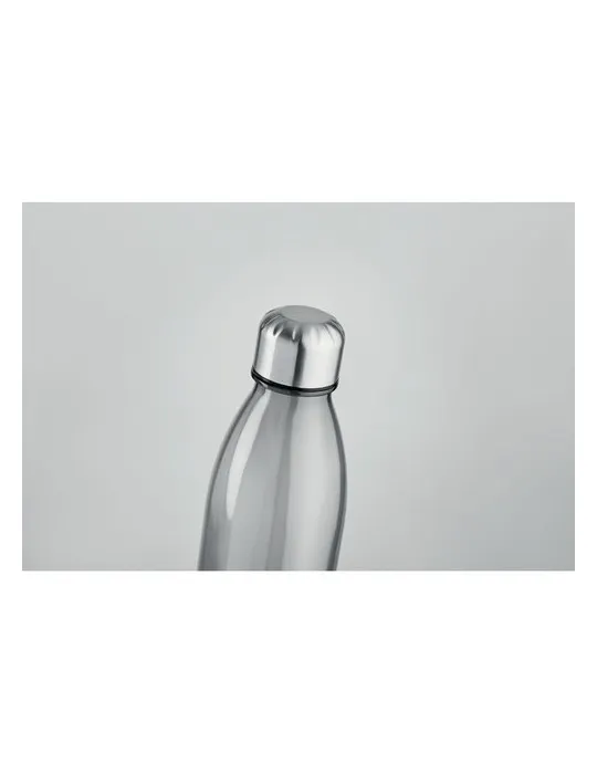 Bouteille écologique en Tritan 600ml - Cadeau d'Entreprise ASPEN Matières : coton biologique Couleurs : noir objet promotionnel 