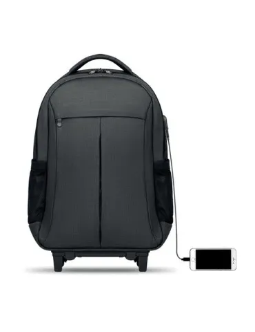 Sac à dos trolley personnalisé pas cher - Stockholm Trolley Matières : coton Taille textile : XL Couleurs : vert citron 2