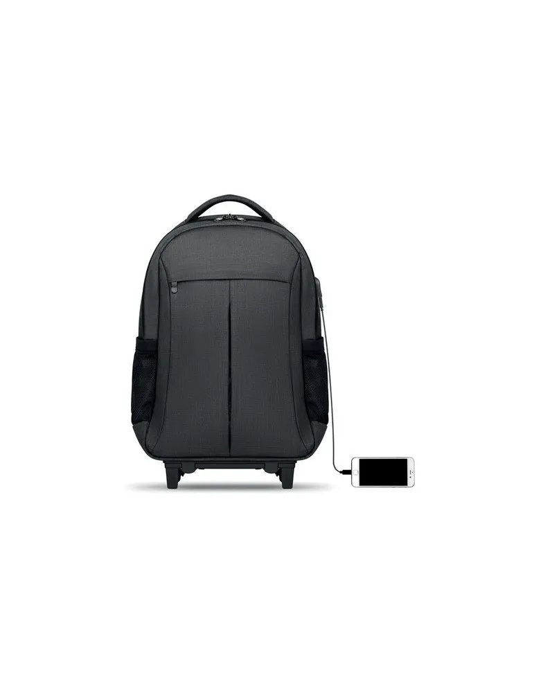 Sac à dos trolley personnalisé pas cher - Stockholm Trolley Matières : coton Taille textile : XL Couleurs : vert citron personna