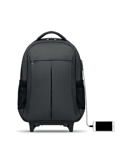 Sac à dos trolley personnalisé pas cher - Stockholm Trolley Matières : coton Taille textile : XL Couleurs : vert citron personna