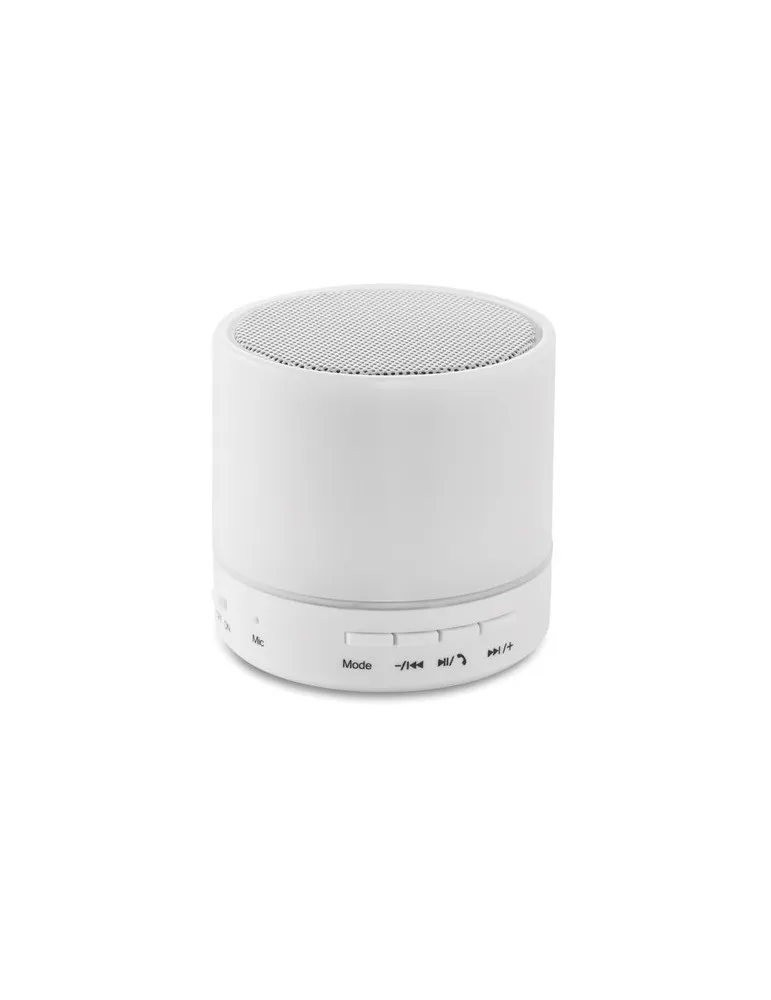 Haut-parleur Rond avec LED - Son et Style