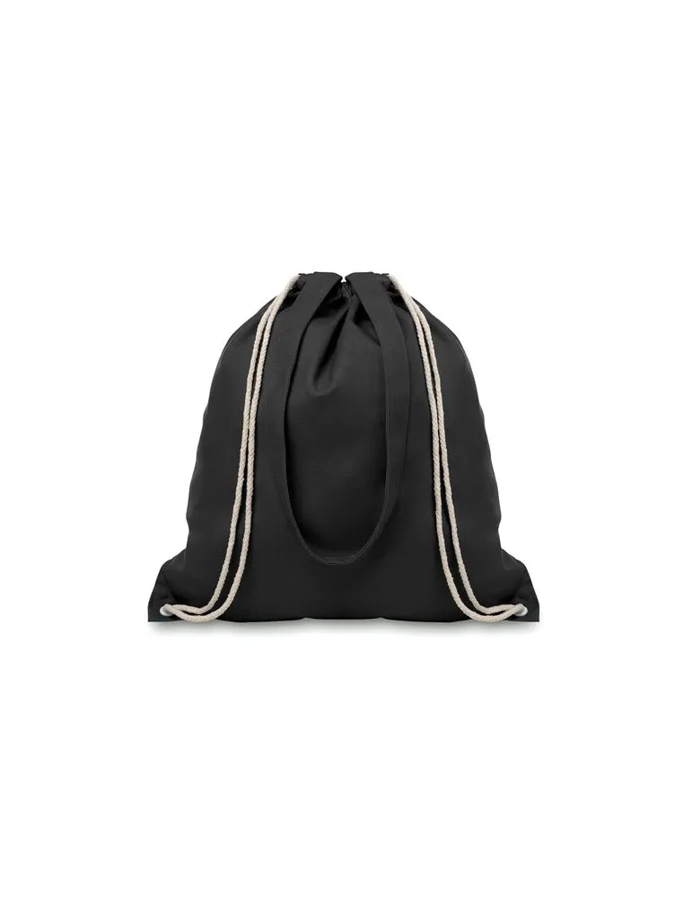 Sac Shopping Écologique Personnalisable à Cordelette MOIRA Matières : coton Taille textile : XXL Couleurs : naturel
