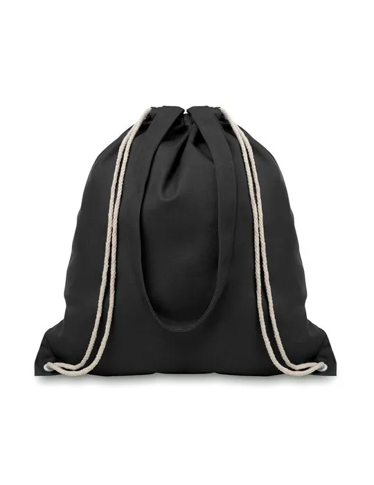 Sac Shopping Écologique Personnalisable à Cordelette MOIRA Matières : coton Taille textile : XXL Couleurs : naturel
