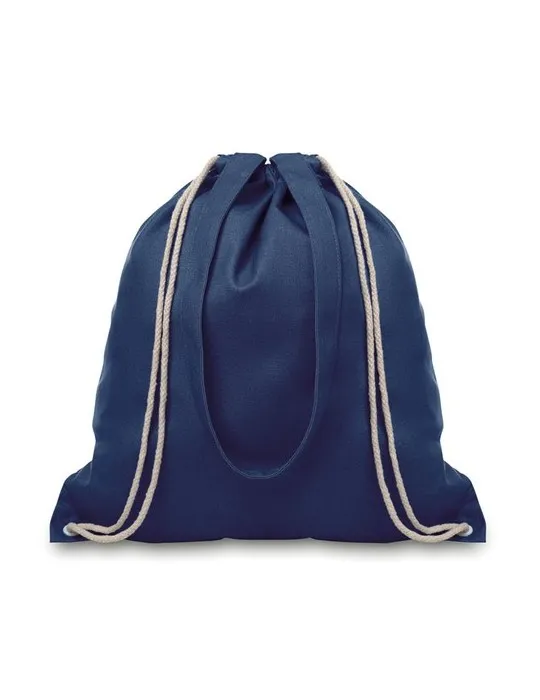 Sac Shopping Écologique Personnalisable à Cordelette MOIRA Matières : coton Taille textile : XXL Couleurs : doré cadeau entrepri