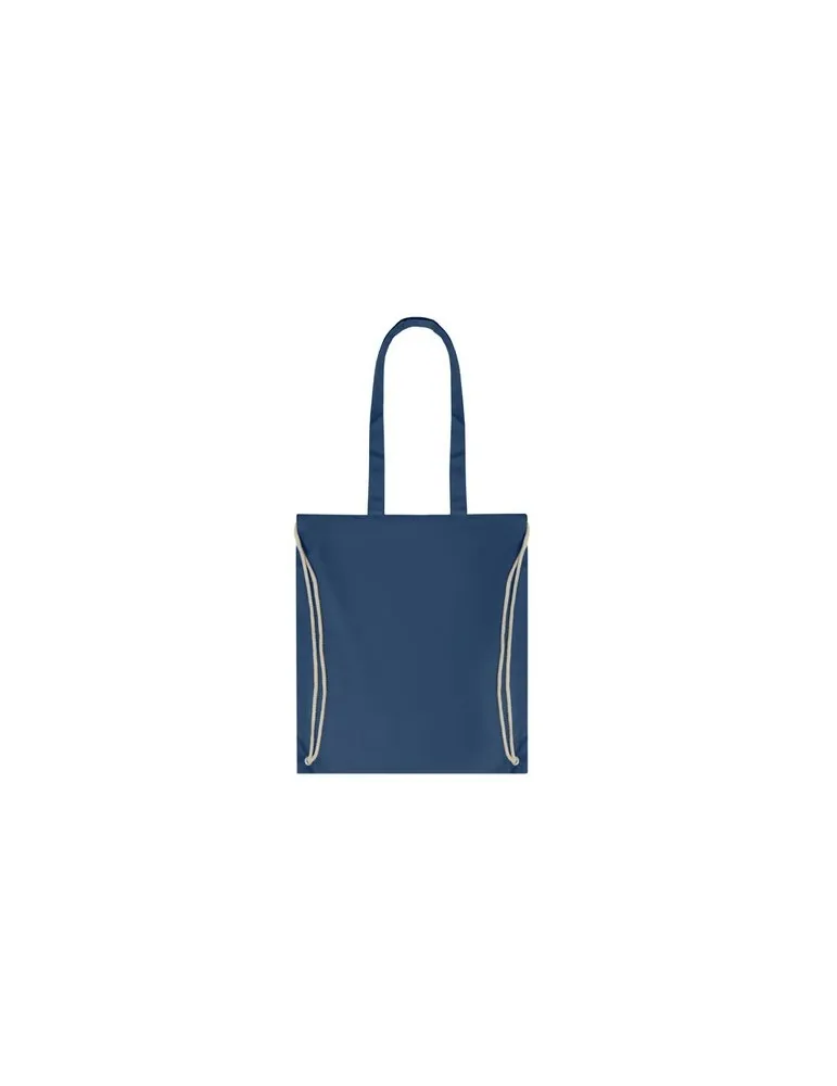 Sac Shopping Écologique Personnalisable à Cordelette MOIRA Matières : coton Taille textile : XXL Couleurs : doré goodies publici