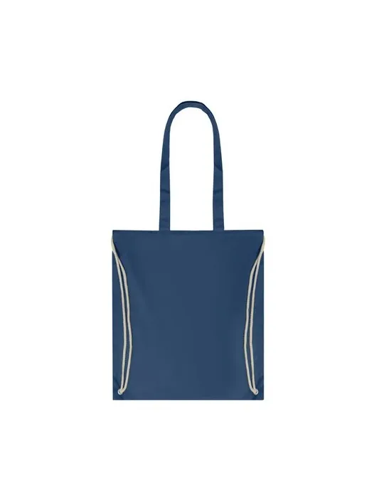 Sac Shopping Écologique Personnalisable à Cordelette MOIRA Matières : coton Taille textile : XXL Couleurs : doré goodies publici