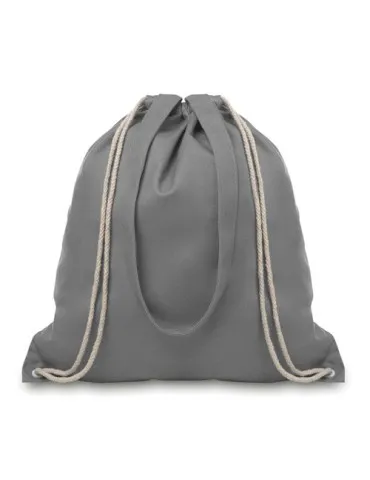 Sac Shopping Écologique Personnalisable à Cordelette MOIRA Matières : coton Taille textile : XXL Couleurs : naturel 2