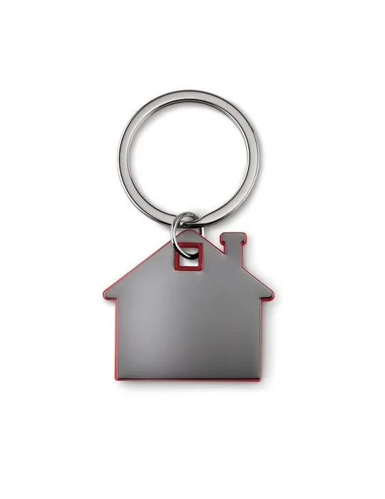 Porte-clés Publicitaire en forme de maison - IMBA Matières : coton Couleurs : bleu royal livraison express 24h 48h