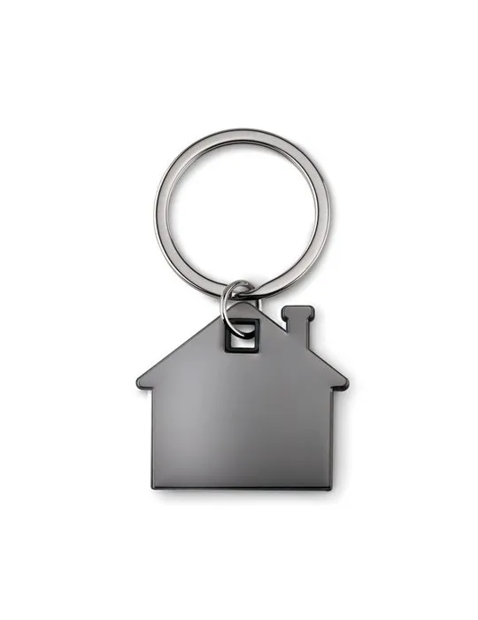 Porte-clés Publicitaire en forme de maison - IMBA Matières : coton Couleurs : vert citron goodies entreprise design