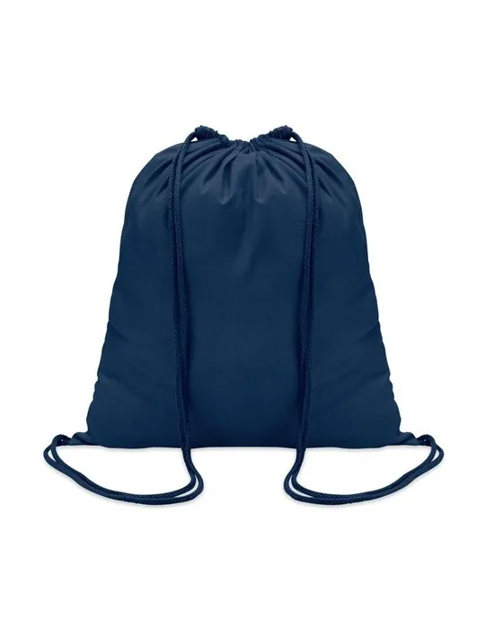 Sac à cordon en coton coloré personnalisé - Cadeau publicitaire Matières : acier inoxydable Couleurs : noir personnalisation rap