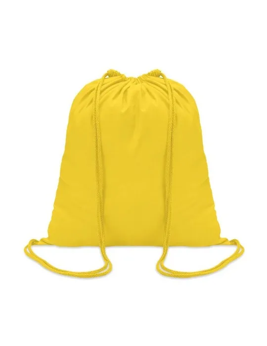 Sac à cordon en coton coloré personnalisé - Cadeau publicitaire Matières : PET recyclé Couleurs : rouge livraison express 24h 48