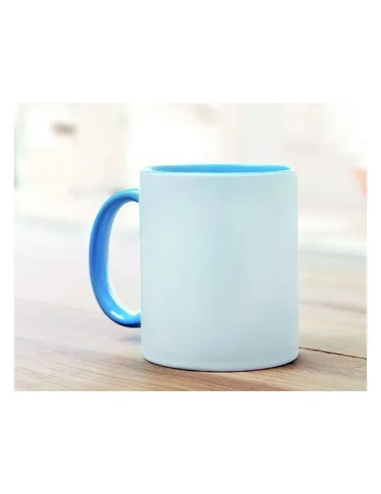 Mug Coloré Personnalisé Unique - Sublimcoly Couleurs : blanc goodies publicitaire durable