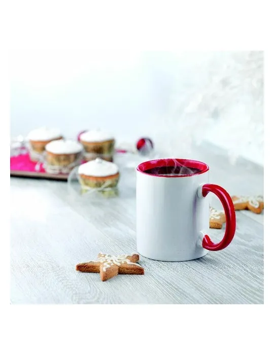 Mug Coloré Personnalisé Unique - Sublimcoly Matières : bambou Couleurs : bois personnalisation rapide en France