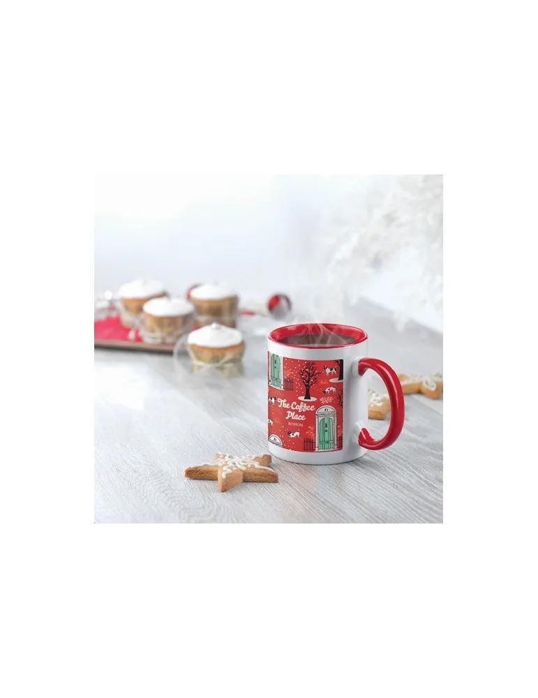 Mug Coloré Personnalisé Unique - Sublimcoly Matières : bambou Couleurs : bois objet publicitaire robuste