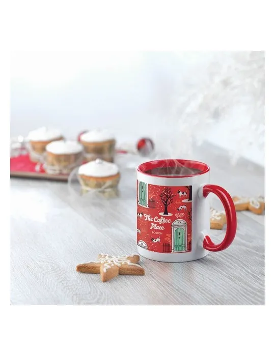 Mug Coloré Personnalisé Unique - Sublimcoly Matières : bambou Couleurs : bois objet publicitaire robuste