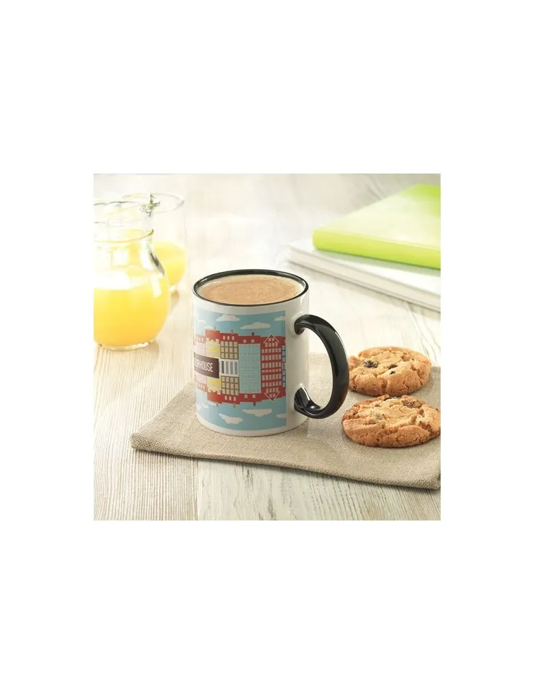 Mug Coloré Personnalisé Unique - Sublimcoly Matières : ABS Couleurs : noir marquage couleur éclatante