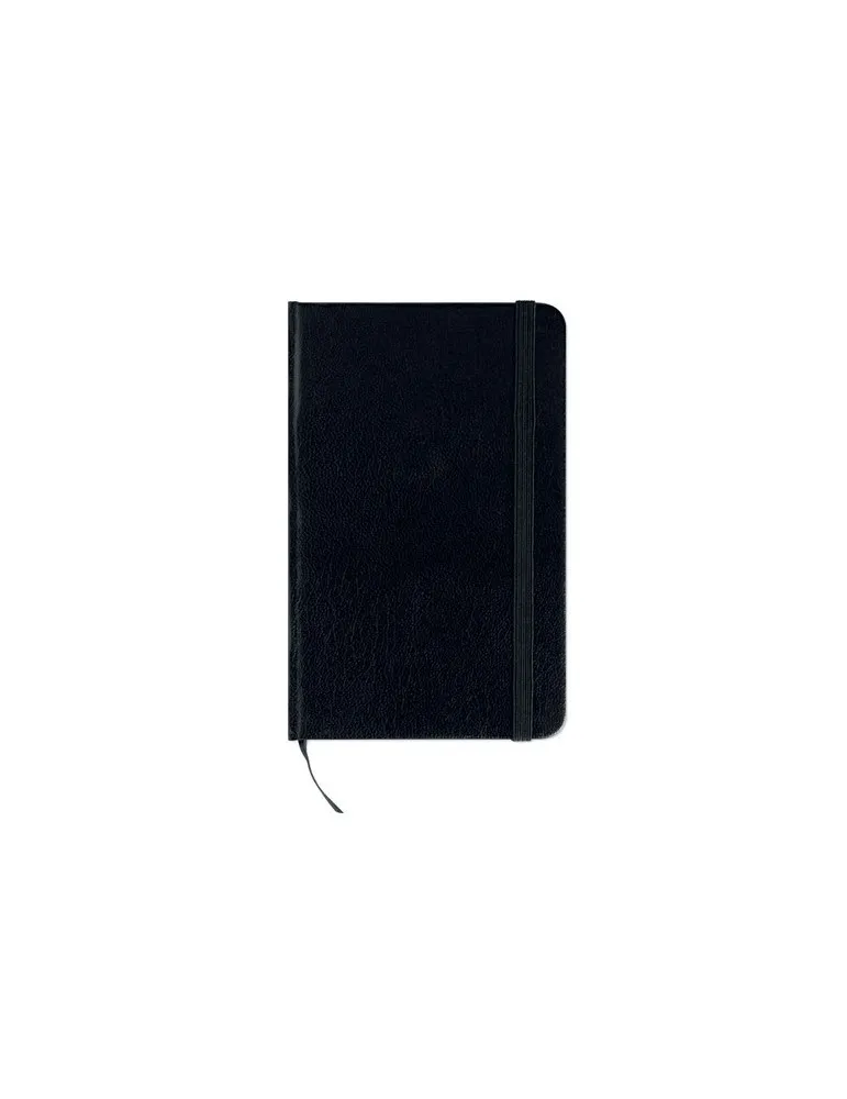 Carnet A5 Personnalisé Quadrillé - SQUARED Matières : acier inoxydable Couleurs : argenté impression haute définition