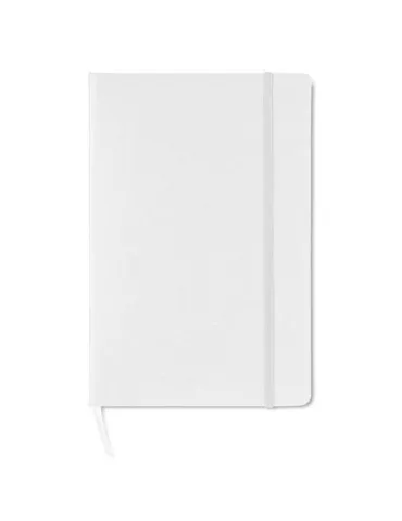 Carnet A5 Personnalisé Quadrillé - SQUARED Matières : acier inoxydable Couleurs : argenté 2