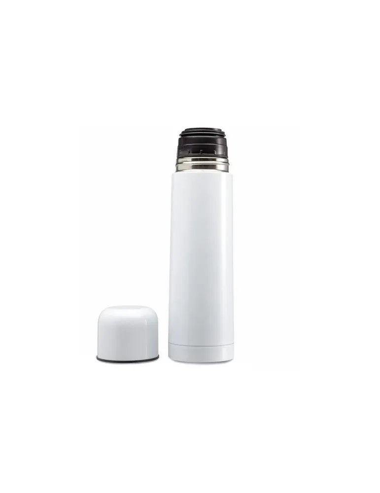 Bouteille isotherme personnalisée double paroi 500ml - CHAN Matières : polypropylène (PP) Couleurs : noir cadeau affaires élégan