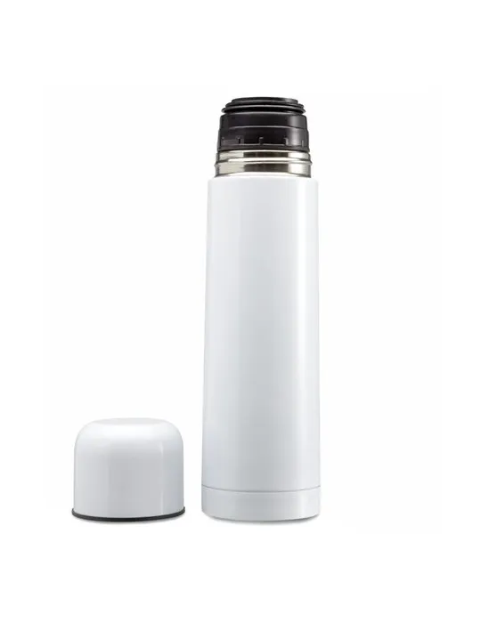 Bouteille isotherme personnalisée double paroi 500ml - CHAN Matières : polypropylène (PP) Couleurs : noir cadeau affaires élégan