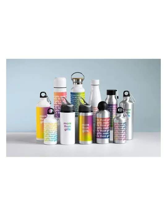 Bouteille isotherme personnalisée double paroi 500ml - CHAN Matières : bambou Couleurs : bois marquage laser ultra précis