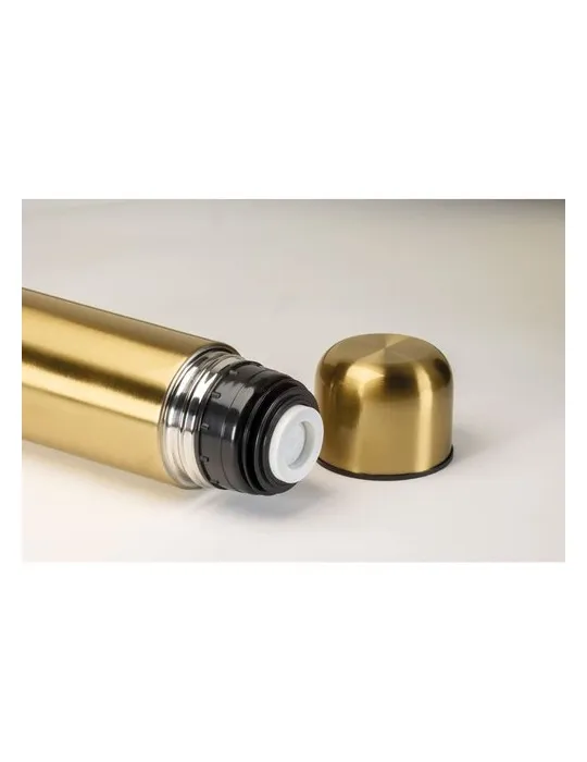 Bouteille isotherme personnalisée double paroi 500ml - CHAN Matières : acier inoxydable Couleurs : argenté brillant objet promo 