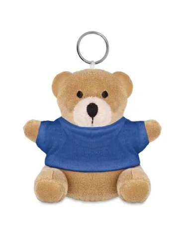 Porte-clés Nounours Personnalisé Écologique NIL - Objet Publicitaire Unique Matières : PET recyclé Couleurs : gris